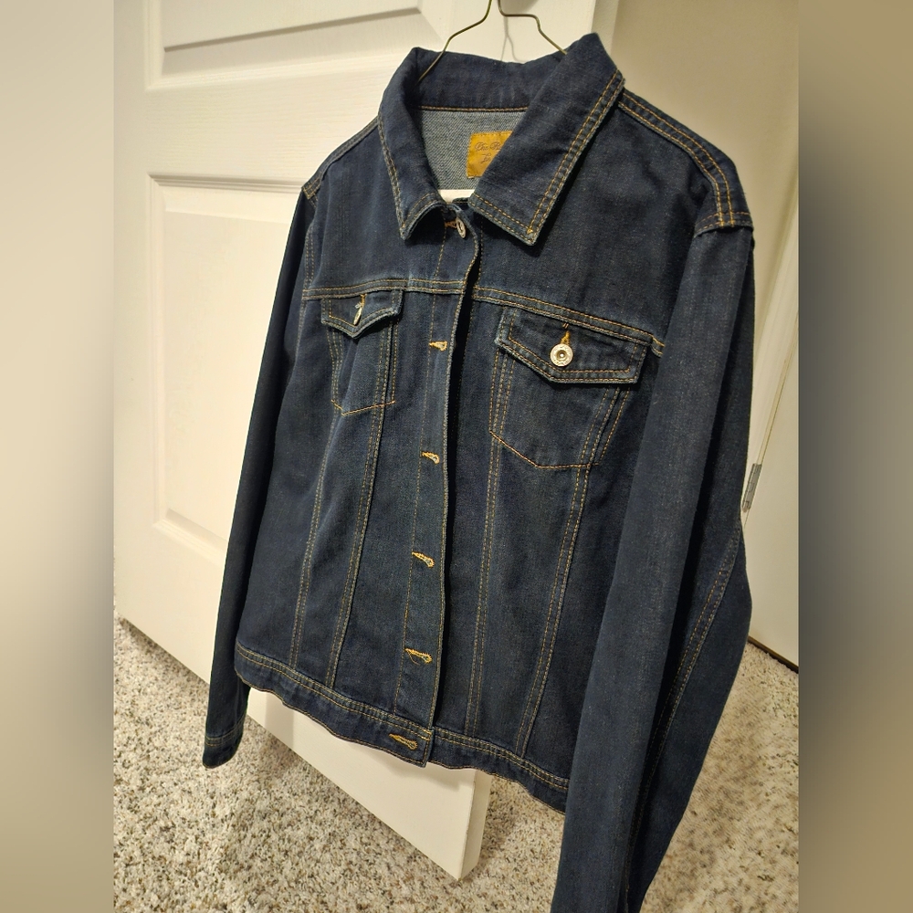 The Republic For All Blue Jean Jacket
